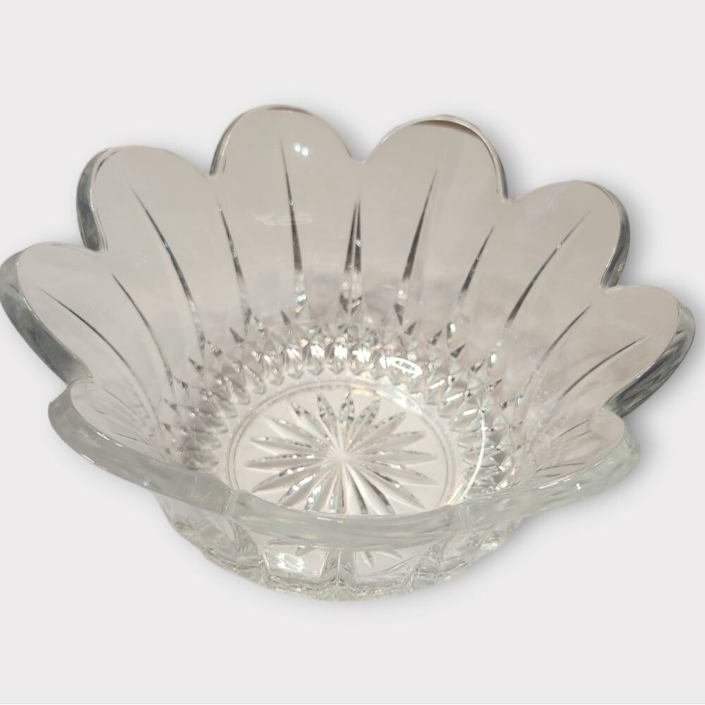 Vintage St. George Cabria Lead Crystal Bowl